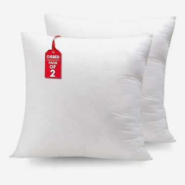 Premium Quality Cushion Filler - Pack of 2, 14" x 14