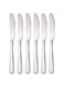 6-Piece Stainless Steel Dinner Knife Set &acirc;&euro;&ldquo; 20.4cm, Durable &amp; Elegant Design