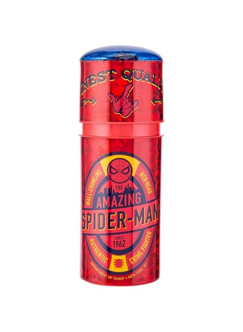 AKDC Spdmn Bottle L(6CM) XW(6CM) XH(17CM) Red and blue