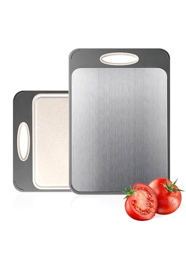 Art Cutting Board,Large 16&acirc;&euro;&Atilde;&mdash;11&acirc;&euro; 316 Stainless Steel