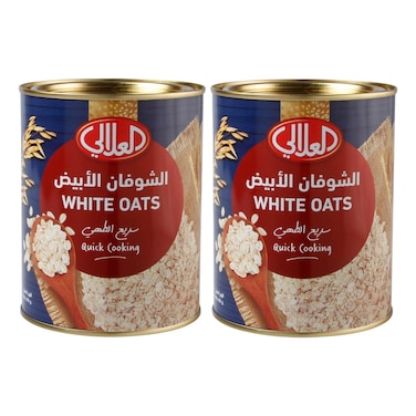 Al Alali White Oats, 400g Pack of 2