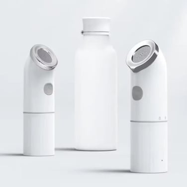 Portable Electric Bidet Sprayer with IPX7 Waterproof, Dual Water Modes &amp; Bottle Compatible