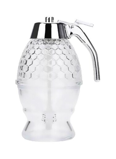 Honey Dispenser Clear/Silver