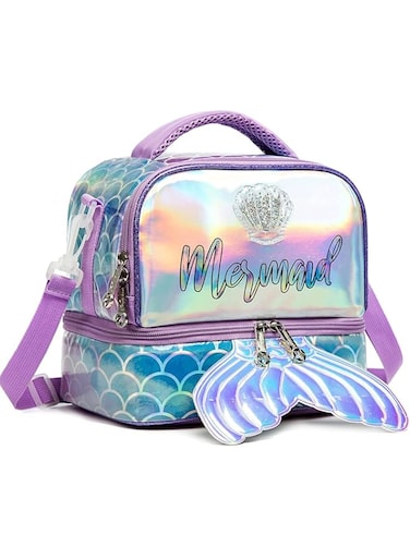 Eazy Kids - Bottle/Lunch Bag - Mermaid Purple