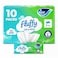 Fine Fluffy Facial Tissue, 10 packs of 200 sheets x 2 Ply