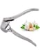 Stainless Steel Kitchen Tool Gadget Ginger Garlic Press Nut Cracker Crusher, silver, LZM009, Garlic Presses