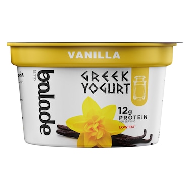 Balade Greek Style Vanilla Yogurt, 180g
