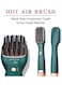 Generic 3 In 1 Multifunctional Hair Dryer Hot Air Comb Green/Gold