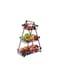 Generic 3-Tier Countertop Fruit Basket Storage Vegetable Rack Bread Display Stand For Kitchen