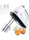 Generic 7 Speed Stainless Steel Whisk Automatic Electric Egg Beater With Eu Plug 0 L Mh1074 White