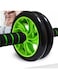 Generic Abdominal Trainer Wheel Roller With Knee Mat