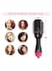 Generic Electric Blow Hot Air Brush Black/Pink