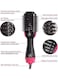 Generic Electric Blow Hot Air Brush Black/Pink
