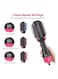 Generic Electric Blow Hot Air Brush Black/Pink