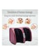 Generic Electric Foot Body Massager Shiatsu Kneading Rolling Vibration Machine Heating Therapy Calf Leg Reflexology Pain Relief Electric Foot Massager