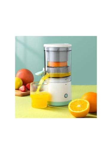 Generic Electric Juicer Multifunctional Protable Electric Orange Juicer USB Charging Orange Squeezer Wireless Citrus Juicer For Oranges Apples Pomegranates Pears