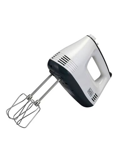 Generic Hand Mixer With 5 Speed Turbo Function 300 W M350-B5 White/Silver/Black