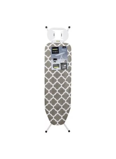 Generic Mesh Ironing Board Assorted Colour Grey/White 120X38cm
