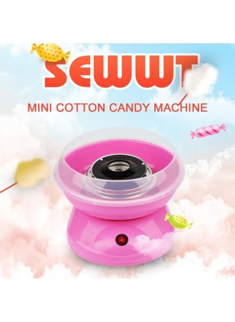 Generic Mini Automatic Cotton Candy Maker Pink