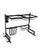 Generic Over The Sink Dish Drying Rack Organizer Black