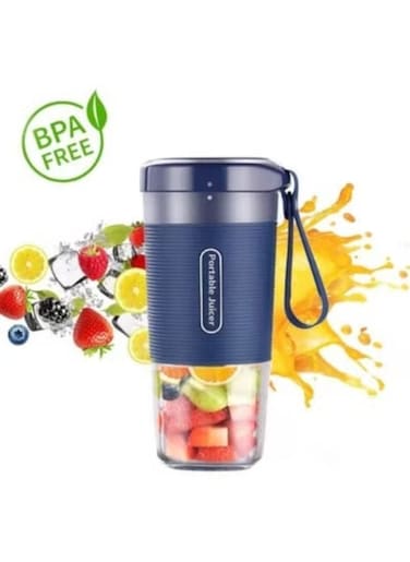 Generic Portable Blender Cordless Personal Blender Juicer Mini Mixer Waterproof Smoothie Blender With USB Rechargeable BPA Free Tritan 300ml