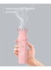 Generic Smart Rechargeable Handheld Burner With Comb Pink 14.8X5.5X12.3cm