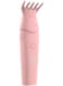Generic Smart Rechargeable Handheld Burner With Comb Pink 14.8X5.5X12.3cm