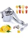 Generic Stainless Steel Manual Juicer Silver 22.1X11.9X10.9cm
