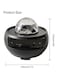 Generic Starry Sky Multicolour Light LED Vivid Projector With Remote Control Black 15.2X11.7X15.2cm