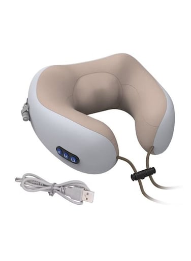 Generic U-Shaped Massage Pillow Household Neck Massager