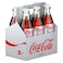 Coca-Cola Light Carbonated Soft Drink Glass Bottle, 290ml Pack of 6