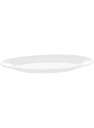 Ariane Brasserie Oval Plate White - 22X16 cm