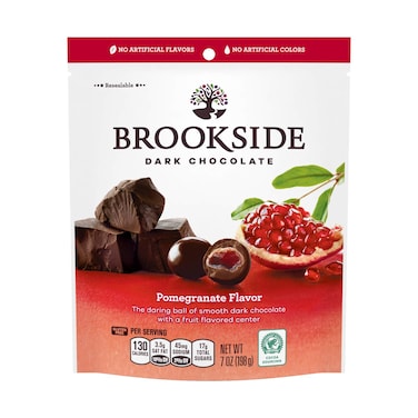 Brookside Pomegranate Flavoured Smooth Dark Chocolates, 198g