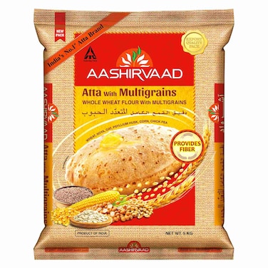 Aashirvaad Atta with Multigrains, 5kg