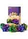 Chiwava 24PCS 1.6" Mylar Balls Shiny Crinkle Cat Toys Ball Kitten le Lightweight Play Assorted Color