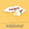 TOBLERONE Swiss White Chocolate Bar with Honey &amp; Almond Nougat Minis Sharing Pack, 200g