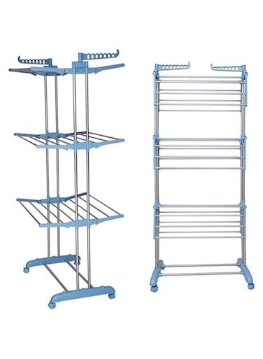 Dubai Gallery Metal Clothes Hanger 3 Layers Multicolour 3580G