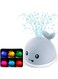 Whale Bath Toy Sprinkler - Bath Toys for Toddlers 1-3 - Light Up Water Whale Bath Toy - Bathtub Toys for Infants 6-12 Months Toddlers Age 2-4 Birthday Gift for 1 2 3 4 5 Year Old Boys Girlds