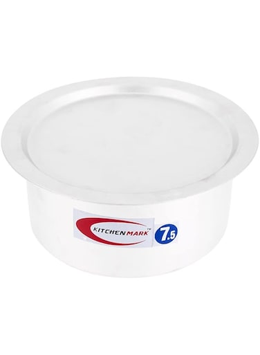 AKDC Kitchenmark 7.5 Kg Aluminium Silver Cooking Pot
