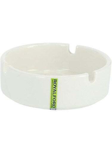 Royalford Porcelain 4inch Magnesia Astray, White, RF8009
