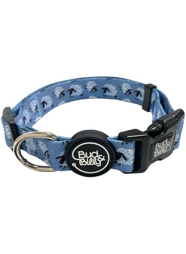 Bud &amp; Billy Counting Sheep Dog Collar 18-26cm
