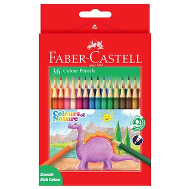 Faber-Castell Colours of Nature Colour Pencils Set, 36 Colours