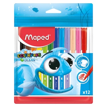Maped Color'Peps Ocean Felt Tip Pen 12 PCS
