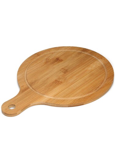 Plate Vegetable Chopping Board Brown 32.5x1.9x24.5cm