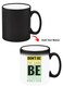 Color Changing Heat Sensitive Ceramic Mug, Image Revealed When HOT Liquid is Added! Dont be the same