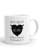 Your Wall Great Beard Quote Printed Ceramic Coffee Mug 325ml, Perfect Gifting by Spoil Your Wall