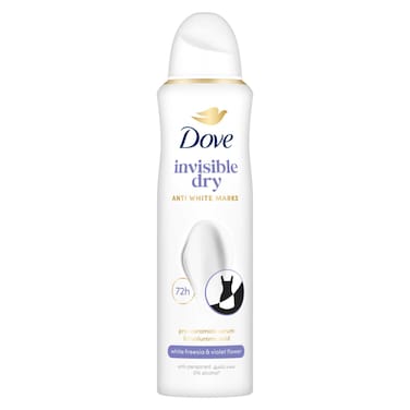 Dove Antiperspirant Spray, Invisible Care, 150ml