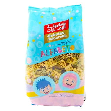 Emirates Macaroni Alfabeto Kids Pasta, 400g