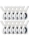 Sunkaioo 12 Pack Beach Towel Clips with Strong Anti-Rust Springs,Heavy Duty Towel Clips,Plastic Laundry Clothes Pins to Keep Your Towel, Clothes, Blankets to Dry on Clothesline and Hanging Rack (Blue)