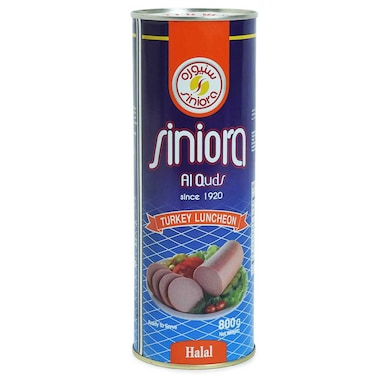 Siniora Turkey Luncheon Meat, 800g
